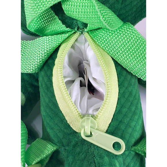 pj masks 2018 plush gekko with back pack straps and zipper pocket 15" - Picture 7 of 8